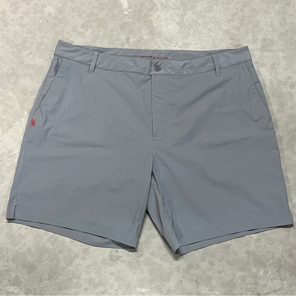 RHONE 8" Resort Short Mens Size 38 Gray Outdoor Hiking Golf Performance Chino